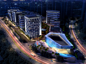 商业综合体夜景亮化