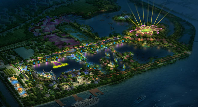 主题乐园景观照明