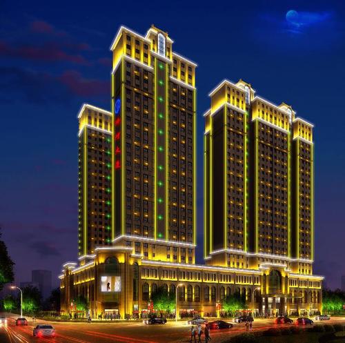 商业住宅夜景亮化