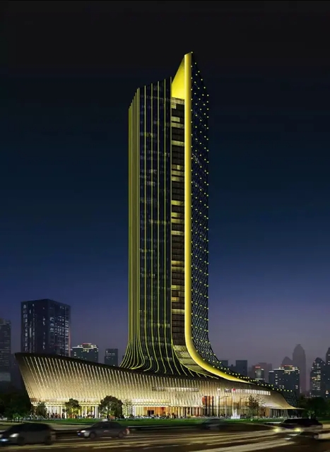 超高层大楼夜景亮化项目