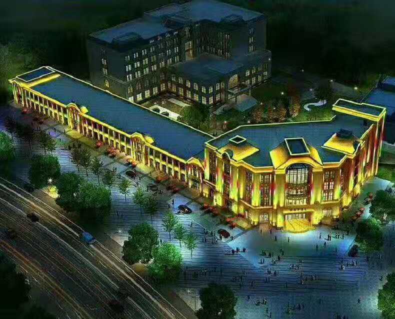 工业产业科技园夜景亮化方案